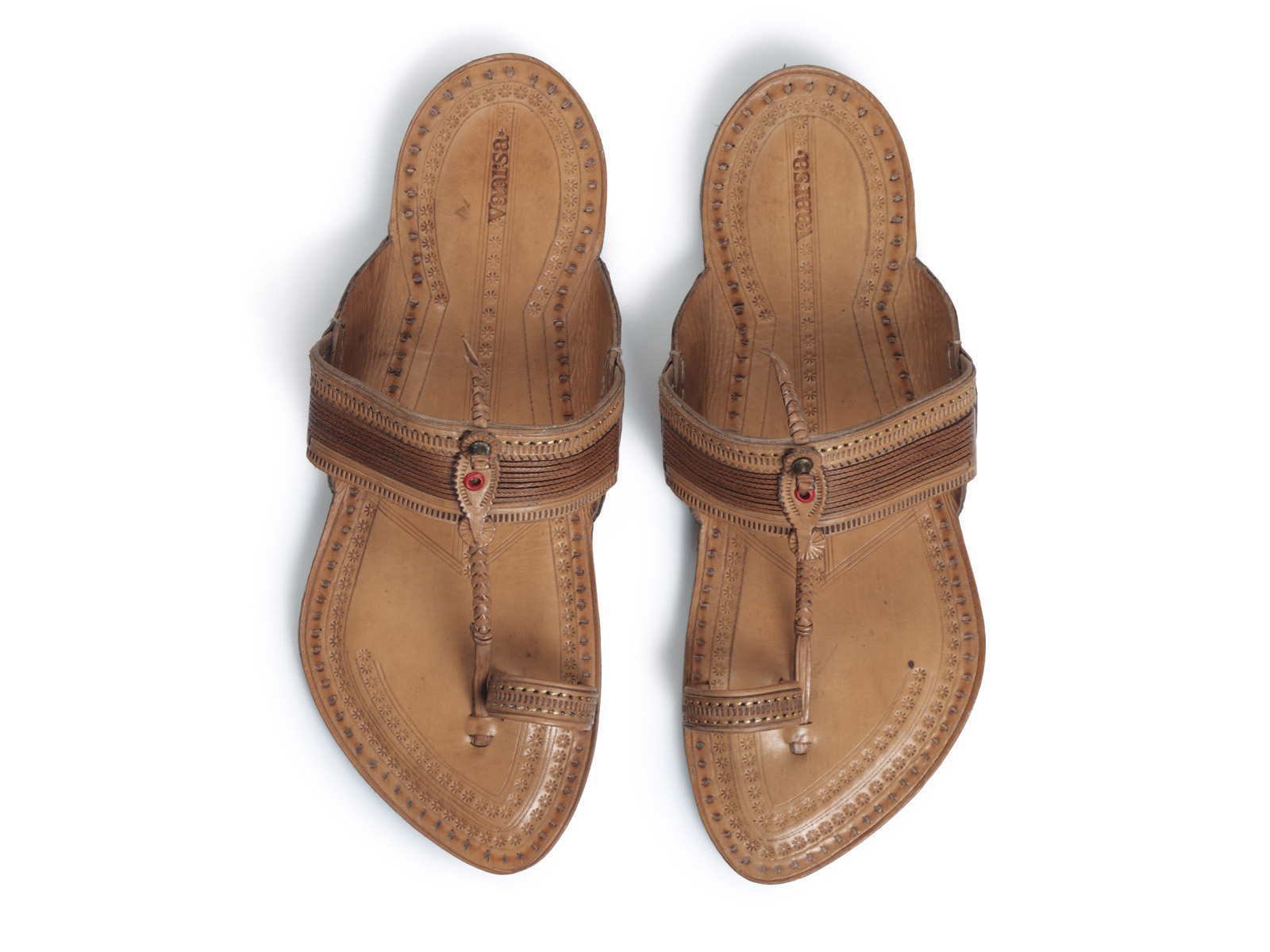 Mens Natural Kolhapuri Chappal at Vaarsa Mens Natural Kolhapuri Chappal, Vaarsa